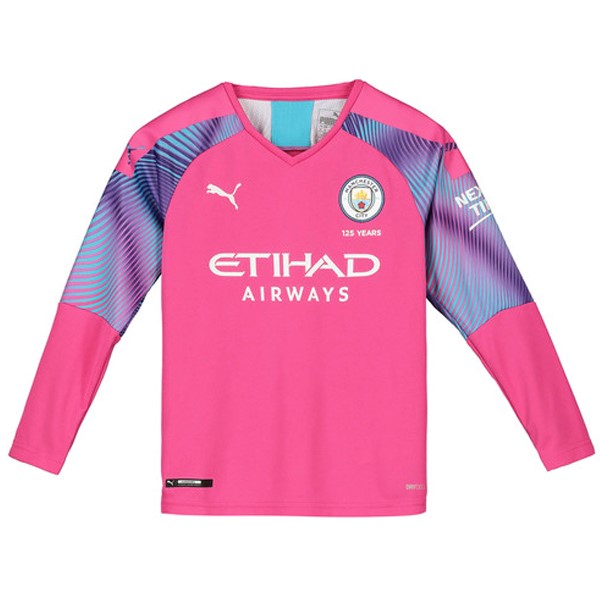 Trikot Manchester City ML Torwart 2019-20 Pink Fussballtrikots Günstig